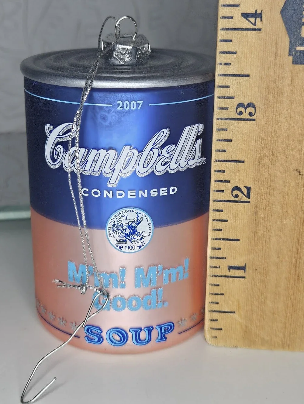 2007 Campbell 's Soup M'm! M'm! Good Christmas Ornament Collector's Edition